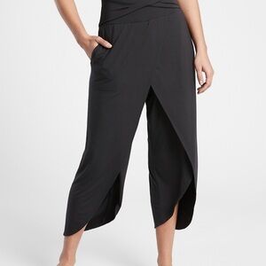 Athleta Black Wrap Pants